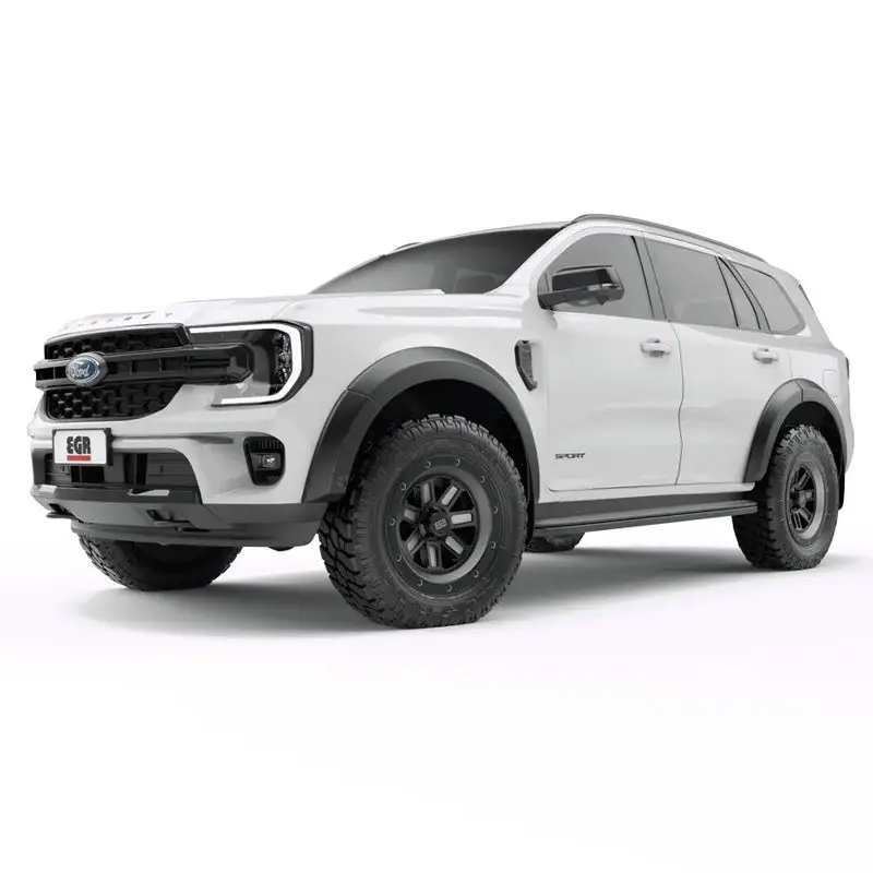 Everest Next Gen Flares Egr Auto Full Set Ultra Matte Black 40Mm Wide 1