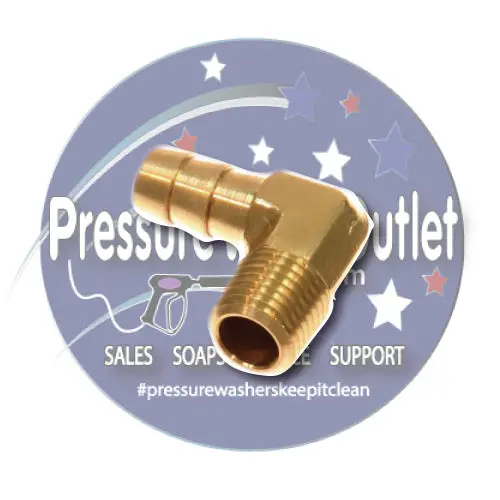 Brass Hose Barb Elbows 1