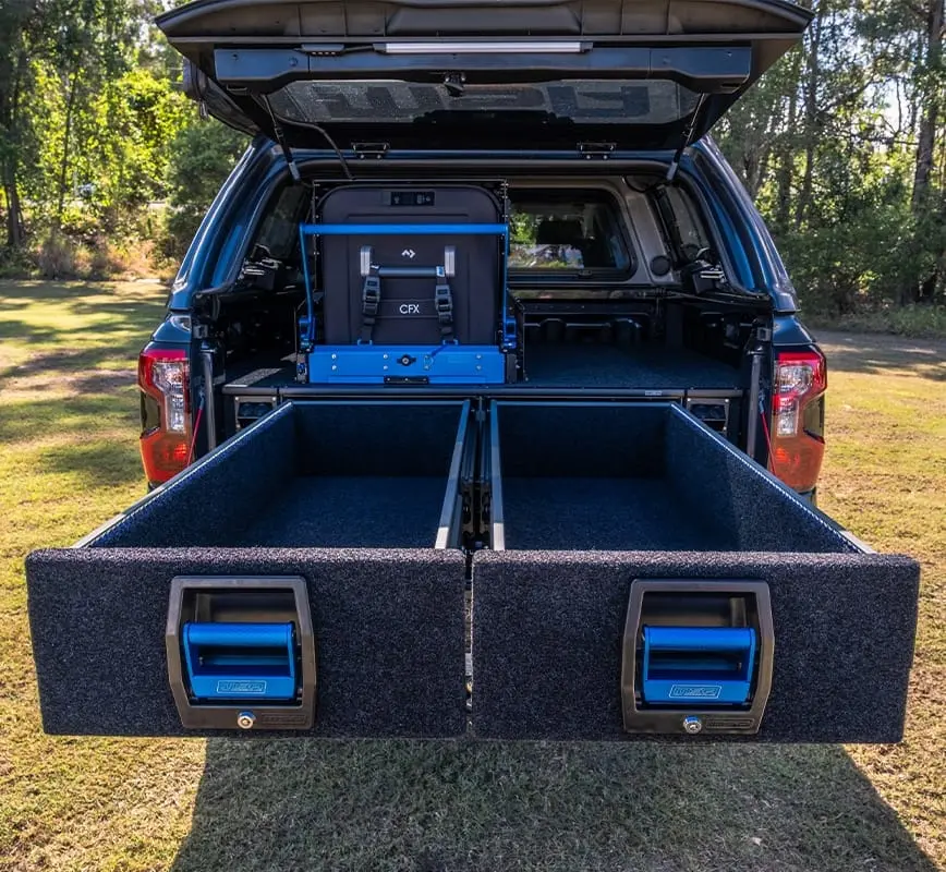 Msa 4X4 Ranger Next-Gen Double Storage Drawer System 1