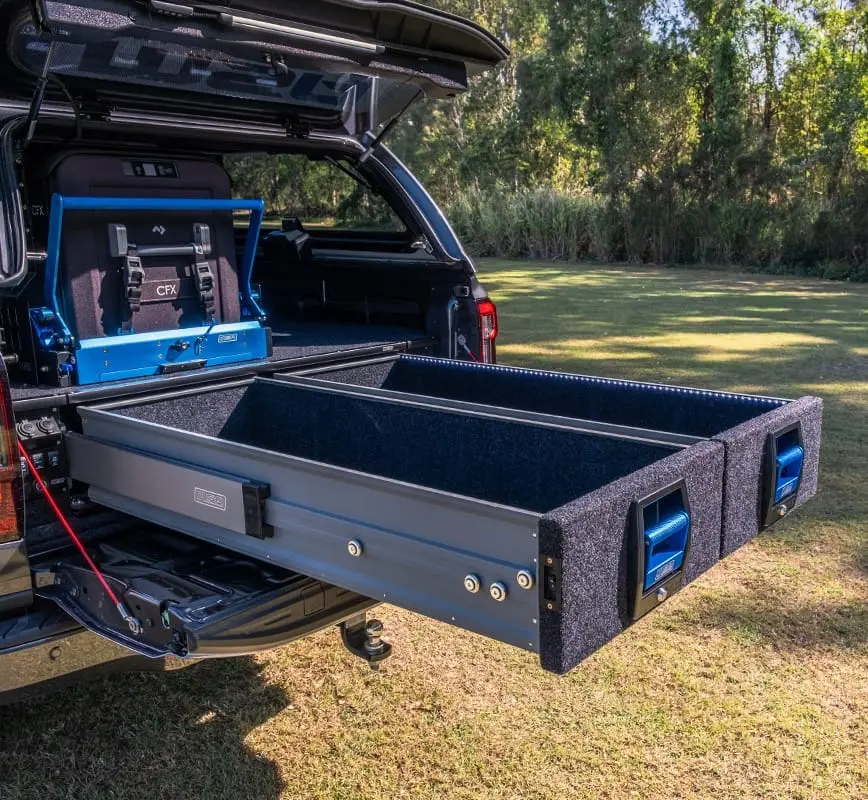 Msa 4X4 Ranger & Bt50 Double Storage Drawer System 1