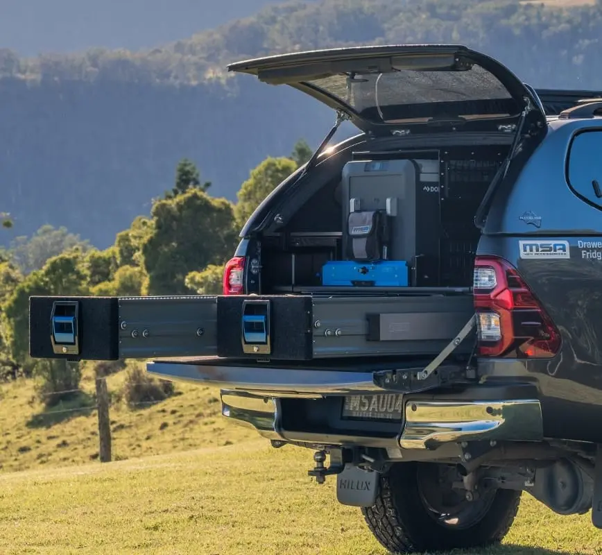 Msa 4X4 Navara Np300 Double Storage Drawer System 1