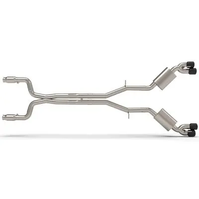 Kooks Headers & Exhaust:  2016 + Camaro Ss / Zl1 3" Catted Exhaust W/ Black Quad Tips 1