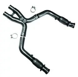 Kooks Headers & Exhaust:  2011-2014 Ford Mustang Gt 3" Catted X Pipe 5.0L 1