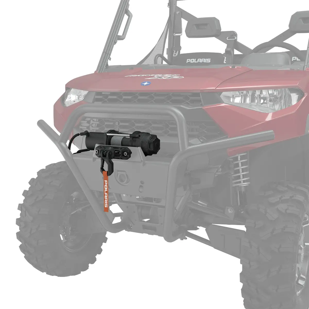 High-Mounted Hd 4,500 Lb. Winch 1
