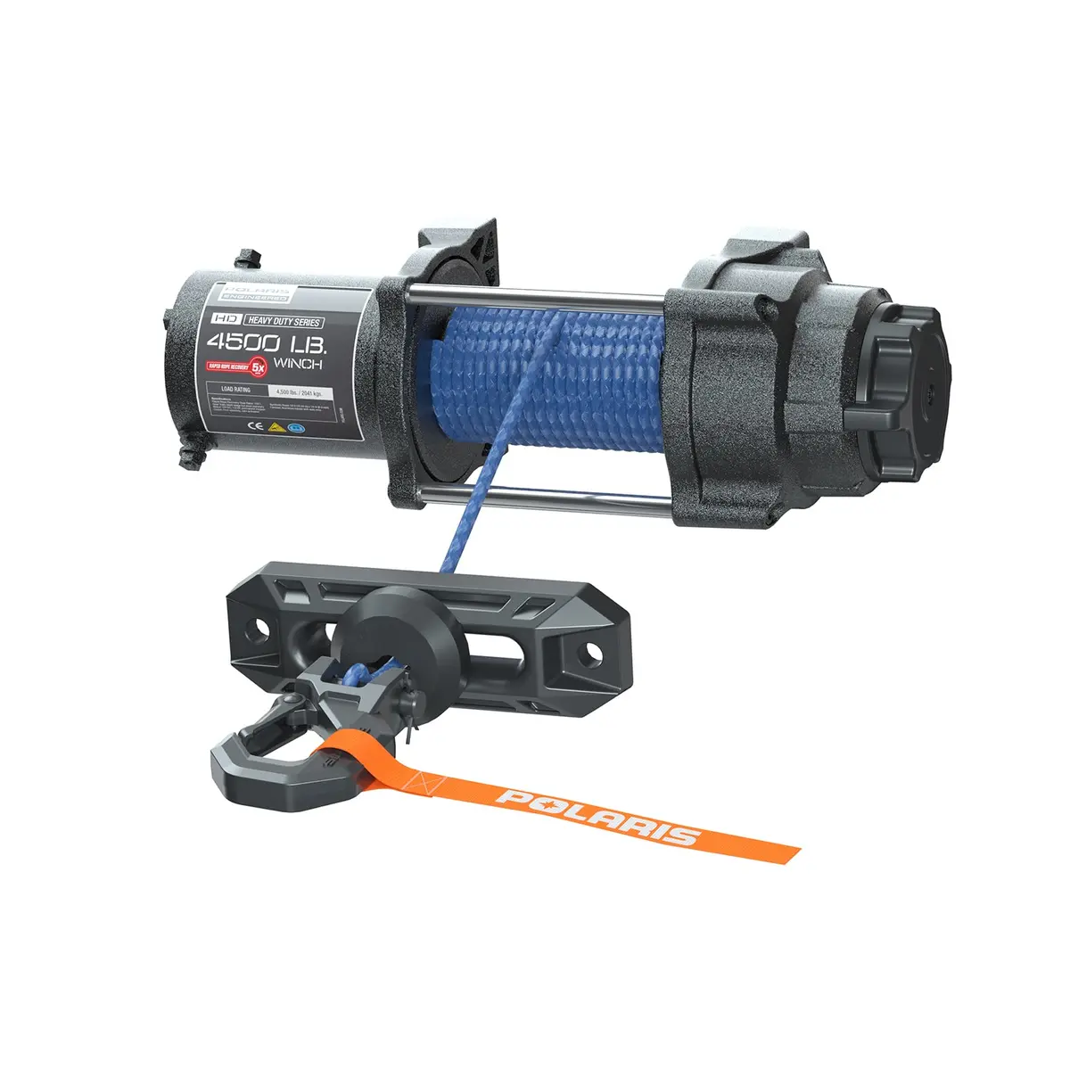 High-Mounted Hd 4,500 Lb. Winch 1