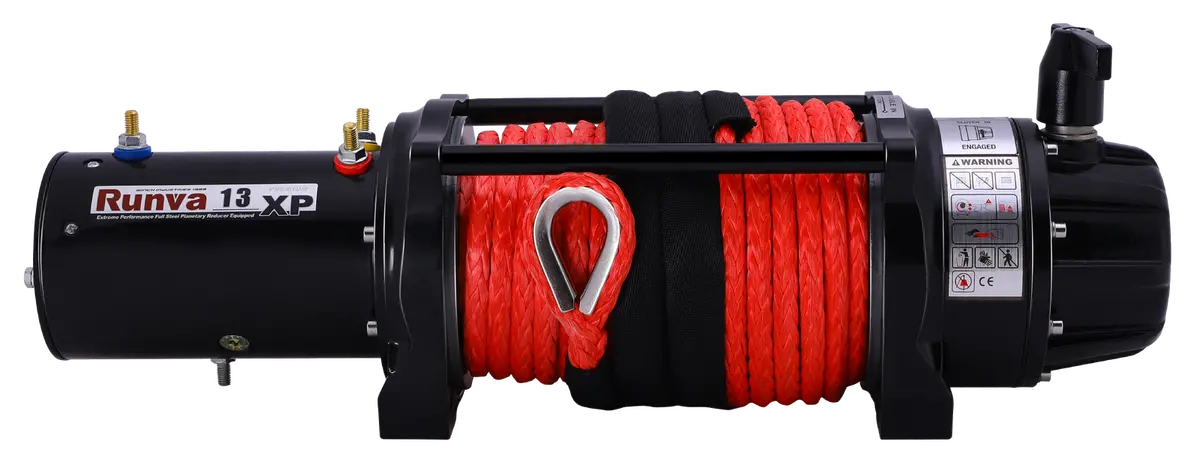 Runva 13Xp Premium 24V With Synthetic Rope 1