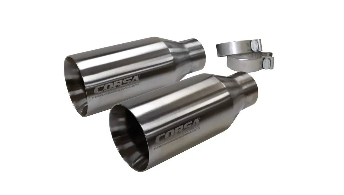 Corsa 2017-2020 Raptor 3.5T, Ford F-150 Ecoboost - Single 5" Flat Cut Tip Kit 1