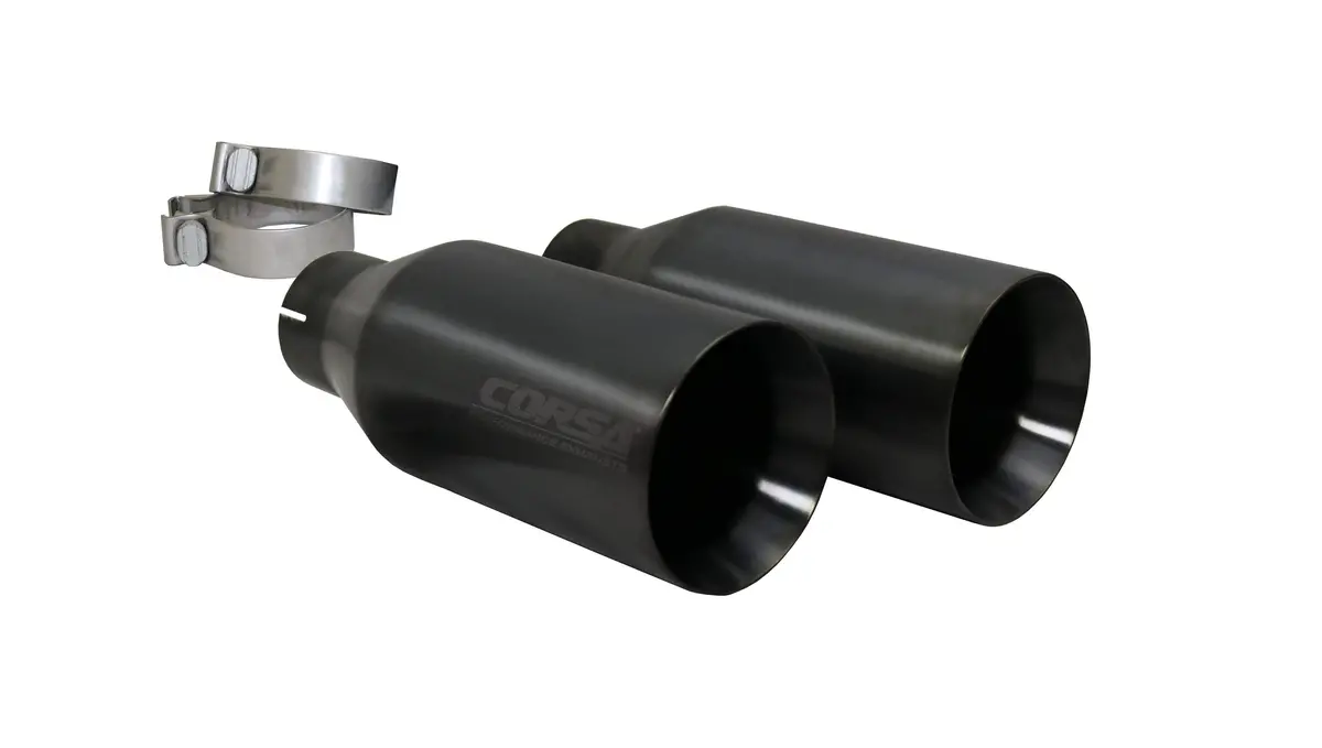 Corsa 2017-2020 Raptor 3.5T, Ford F-150 Ecoboost - Single 5" Flat Cut Tip Kit 3