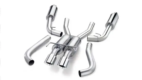 Corsa Performance 1996-2002 Dodge Viper Rt 8.0L V10  1996-2002 Dodge Viper Gts 8.0L V10 3.0" Dual Center Rear Exit Cat-Back Exhaust System With Single 4.0" Tips (14122) Sport Sound Level 1