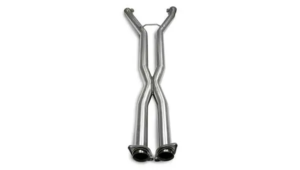 Corsa Performance, 2006, 2007, 2008 Chevrolet C6 Corvette, 6.0L, 6.2L V8, 2.5" X-Pipe (Automatic Transmission Only) 1