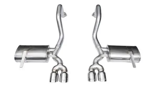 Corsa Performance 1997-2004 Chevrolet Corvette C5/ C5 Z06 5.7L V8, 2.5" Axle-Back Exhaust System With Twin 3.5" Tips Xtreme Sound Level 1