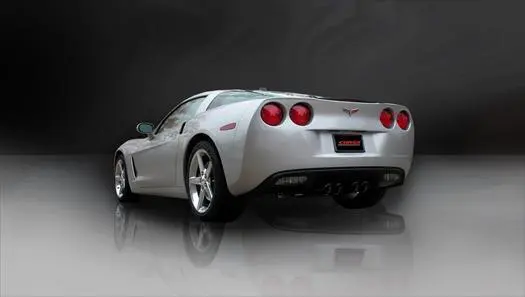 Corsa Performance 2005-2008 Chervolet C6 Corvette 6.0L, 6.2L V8, 2.5" X-Pipe (14163) 4 Speed Transmission Only 2