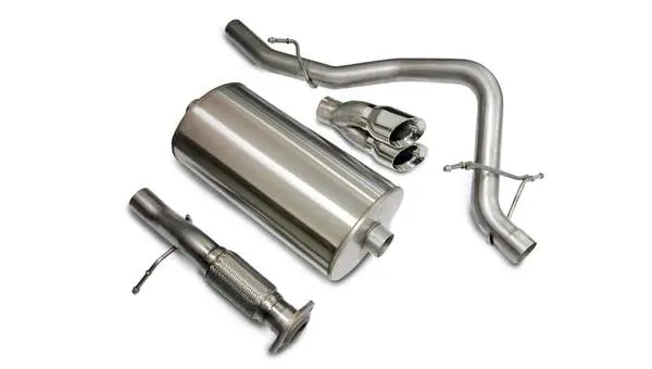 Corsa Performance 2007-2008 Chevrolet Tahoe, Gmc Yukon 5.3L V8, 3.0" Single Side Exit Catback Exhaust System With Twin 4.0" Tips (14208) Touring Sound Level 1