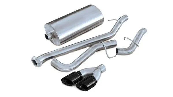 Corsa Performance 2002-2006 Chevrolet Tahoe, Gmc Yukon 5.3L V8, 3.0" Single Side Exit Catback Exhaust System With Twin 4.0" Tip (14232) Sport Sound Level 2