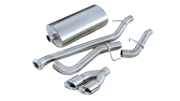 Corsa Performance 2002-2006 Suburban, Yukon Xl, 5.3L V8, 3.0" Single Side Exit Cat-Back Exhaust System With 4.0" Tip (14237) Sport Sound Level 1
