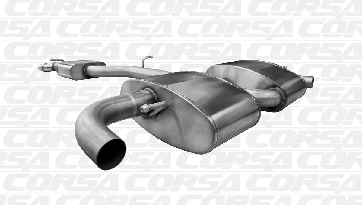 Corsa: 2006-2014 Audi Tt Rs Mk2 2.5T - Sport Sound Level 3" Cat-Back No Tips 1