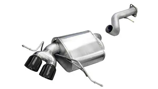 Corsa Performance 2008-2010 Bmw 135I 3.0L E82 Coupe, 3.0" Single Rear Exit Axle-Back Exhaust System With Twin 3.5" Tips (14564) Sport Sound Level 2