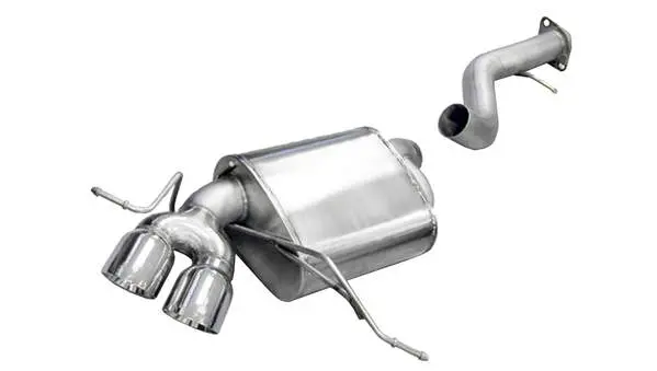 Corsa Performance 2008-2010 Bmw 135I 3.0L E82 Coupe, 3.0" Single Rear Exit Axle-Back Exhaust System With Twin 3.5" Tips (14564) Sport Sound Level 1
