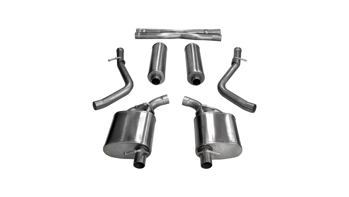 Corsa: 2015-2016 Charger, 300 5.7L - Sport Sound Level 2.5" Cat-Back No Tips 1
