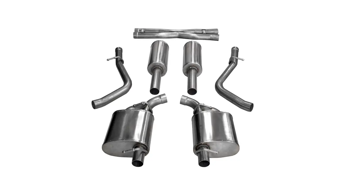 Corsa 2015-2020 Challenger 3.6L V6 - Sport Sound Level 2.5" Cat-Back No Tips 1