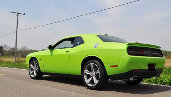 Corsa Performance 2015-2016 Dodge Challenger R/T, 5.7L V8, 2.5" Dual Rear Exit Cat-Back Exhaust System With Gtx2 Tips (14975) Xtreme Sound Level 2