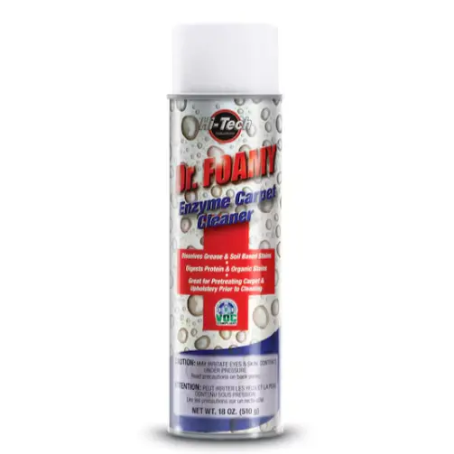 Hi-Tech Dr. Foamy Ii Enzyme Carpet Cleaner 18Oz. 1