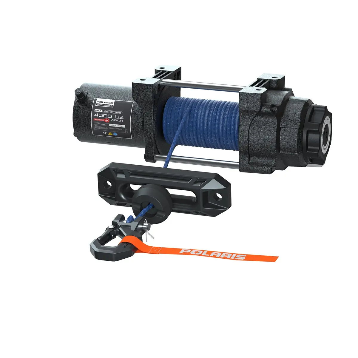 Polaris Pro Hd 4,500 Lb. Winch With Rapid Rope Recovery 1