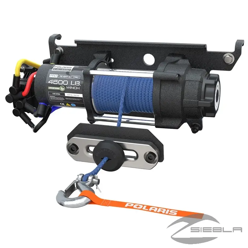 Polaris Pro Hd 4,500 Lb. Winch With Rapid Rope Recovery, Part 2882711 1