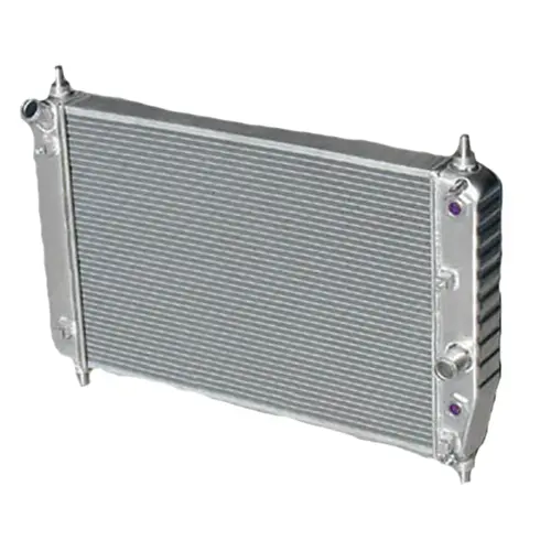 Dewitts: 2001-04 Corvette, Cut Down 2 Row 1" Tube, Stock Metric Plate Cooler 1