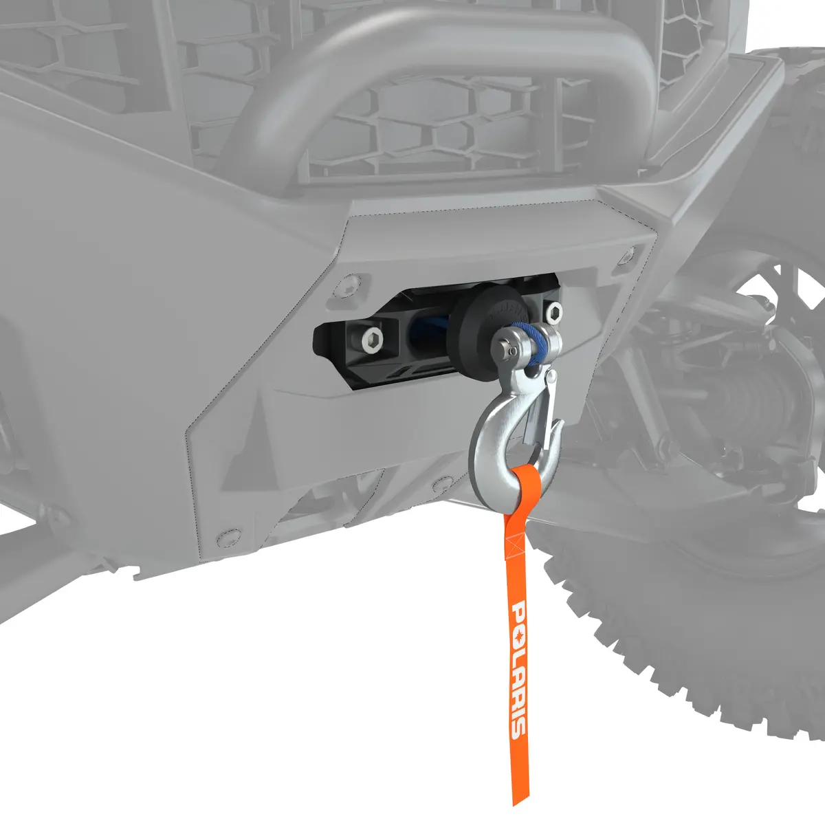 Polaris Pro Hd 4,500 Lb. Winch, Part 2884340 1
