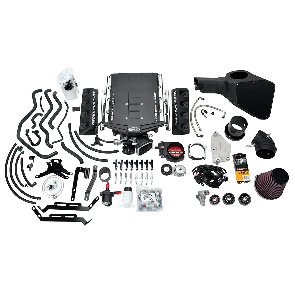 Edelbrock Stage 2 Complete Supercharger  2015-17 Ford Mustang Coyote 5.0L W/O Tune 1