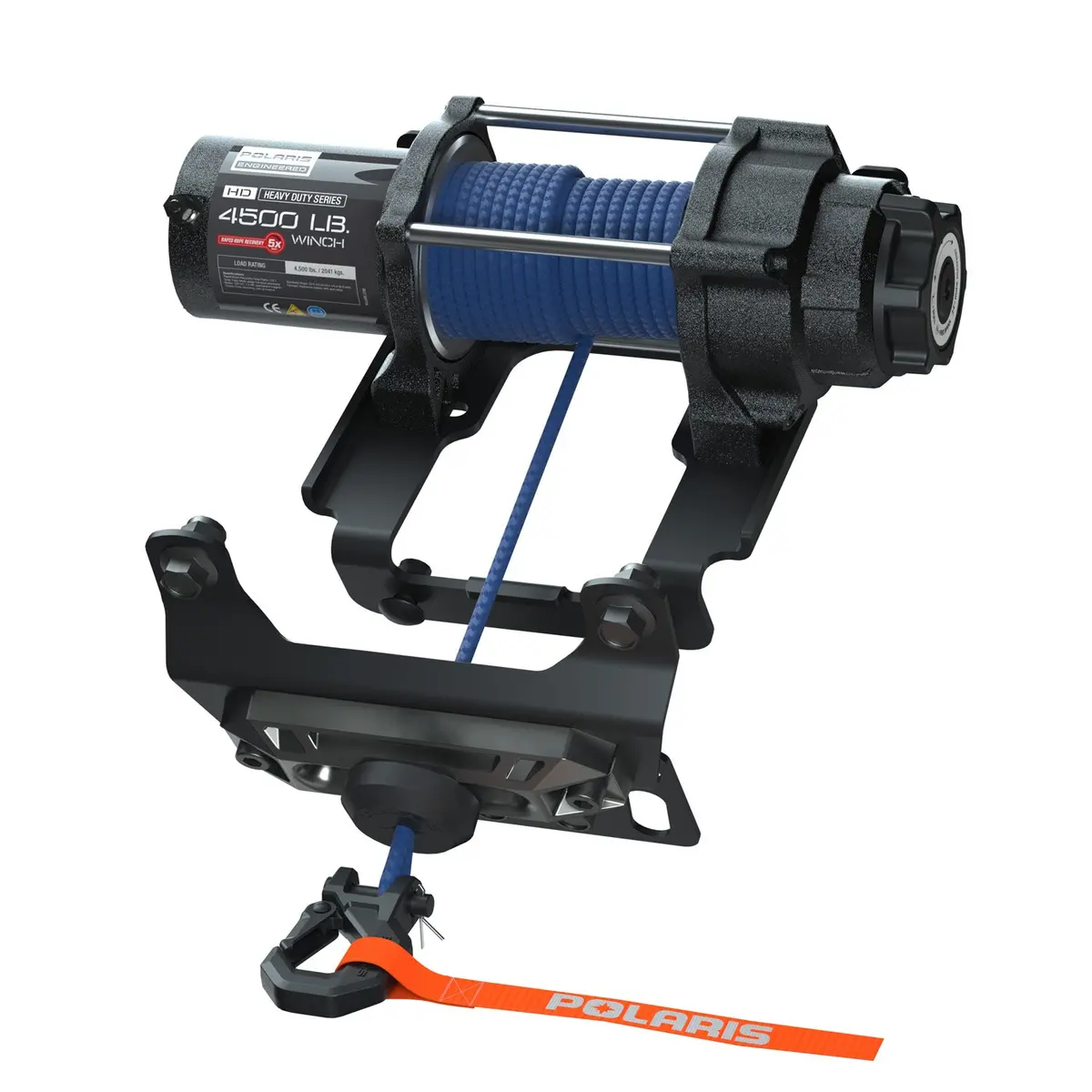 Polaris Pro Hd 4,500 Lb. Winch, Part 2885126 1