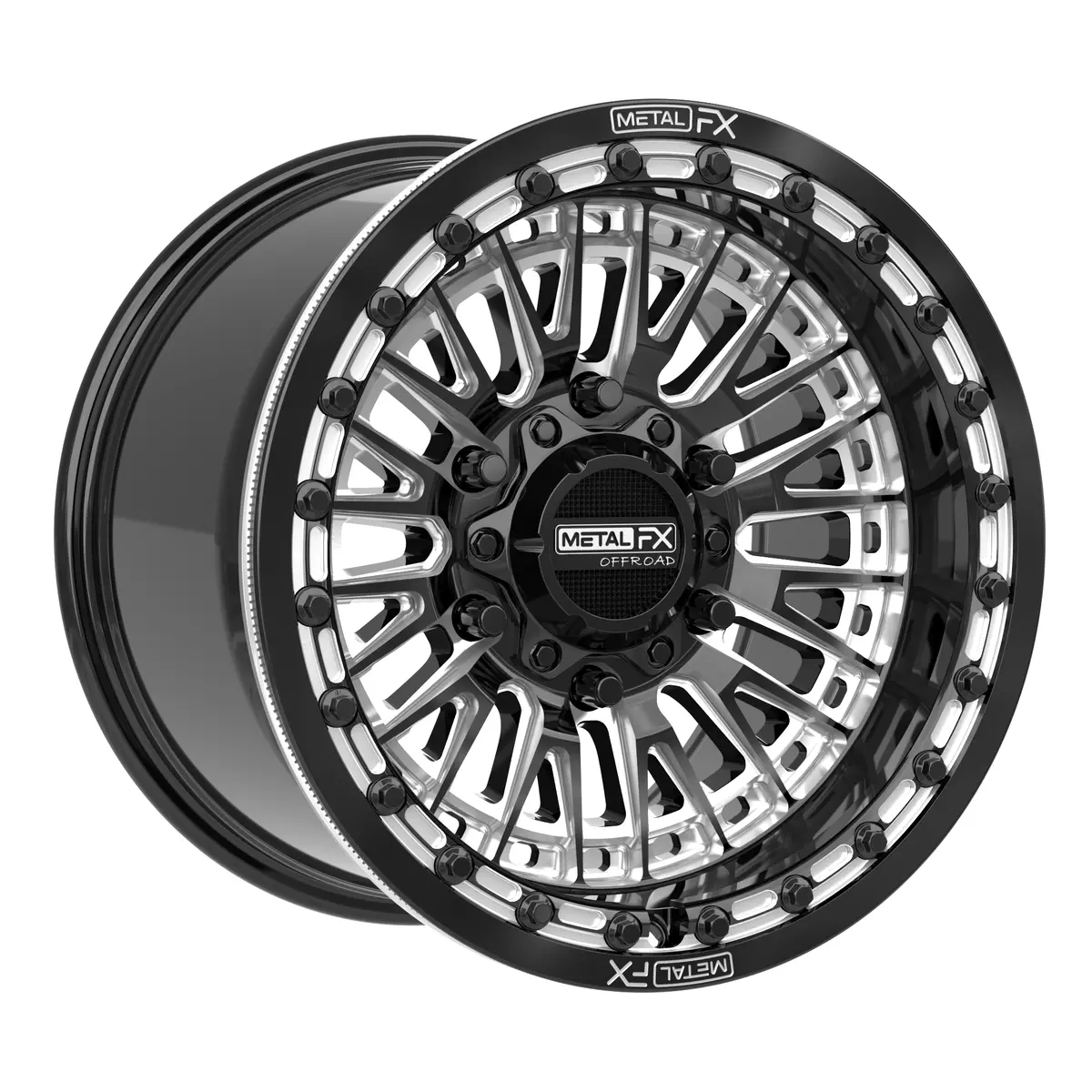 Slayer 6R Beadlock | Gloss Black Contrast Cut 2