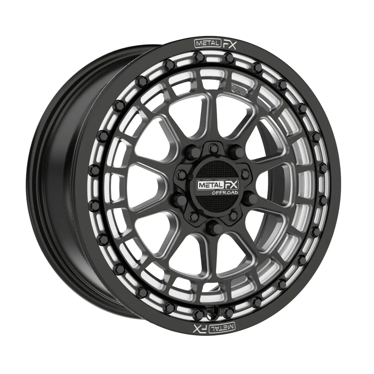 Outlaw R Beadlock | Satin Black Contrast Cut 1