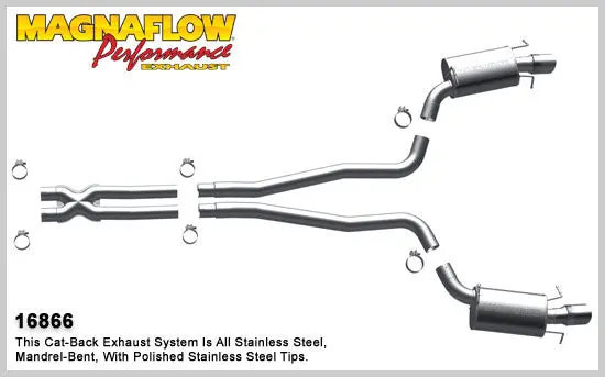 Magnaflow: Exhaust (Cat Back)  [Cts V Gen 2, Lsa] 1