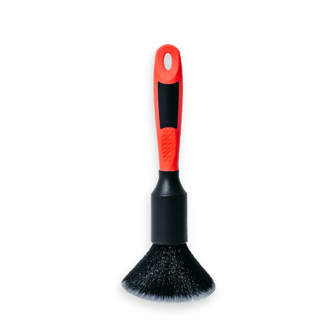 Nexus Velvet Touch Detail Brush Kit (Red/Black) – Precision Cleaning For Delicate Surfaces 2