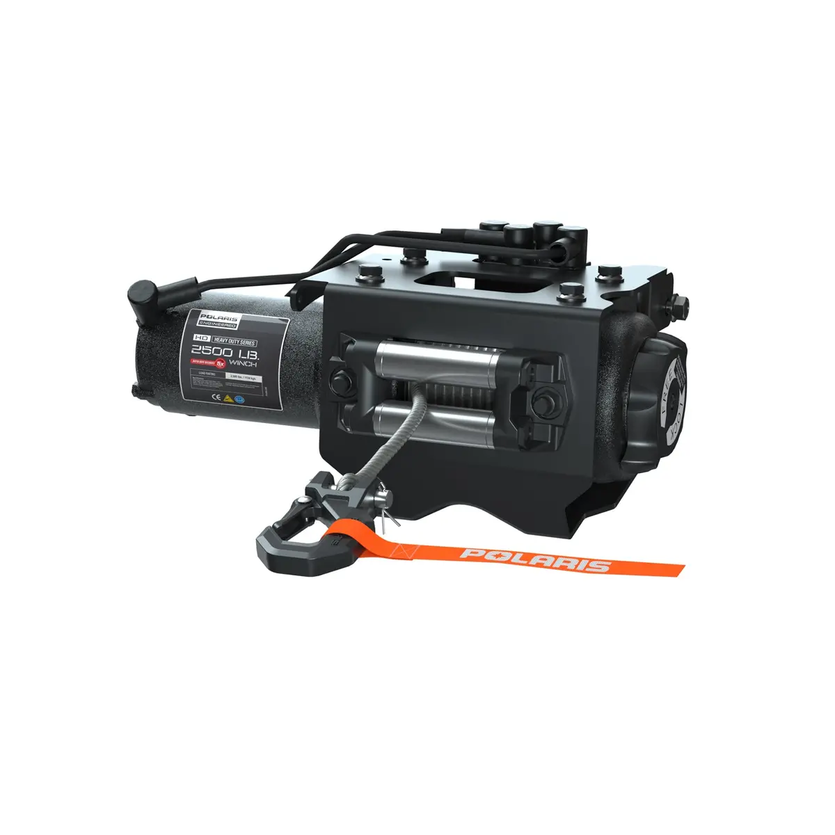 Polaris Hd 2,500 Lb. Winch With Steel Cable 2889469 1