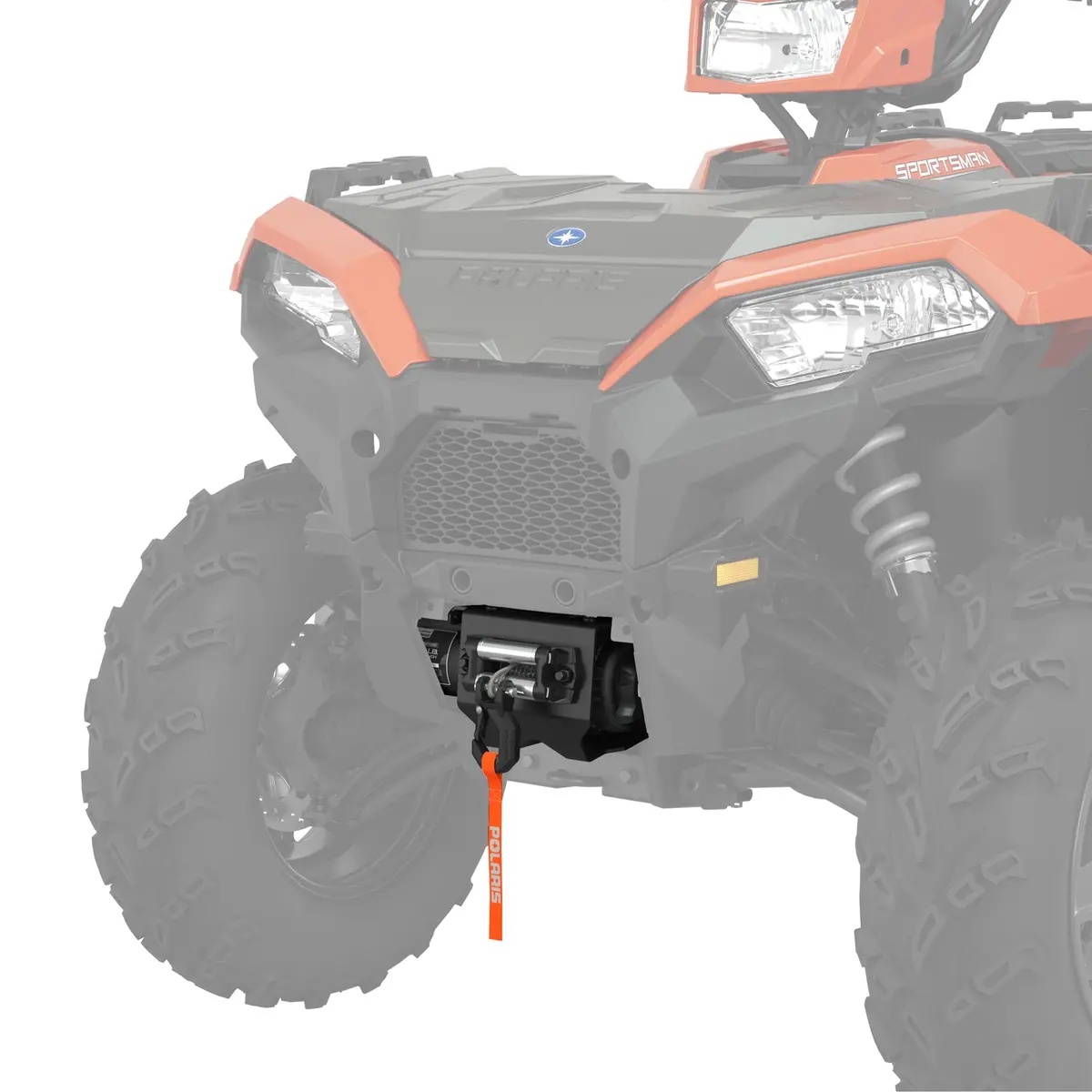 Polaris Hd 2,500 Lb. Winch With Steel Cable 2889469 1