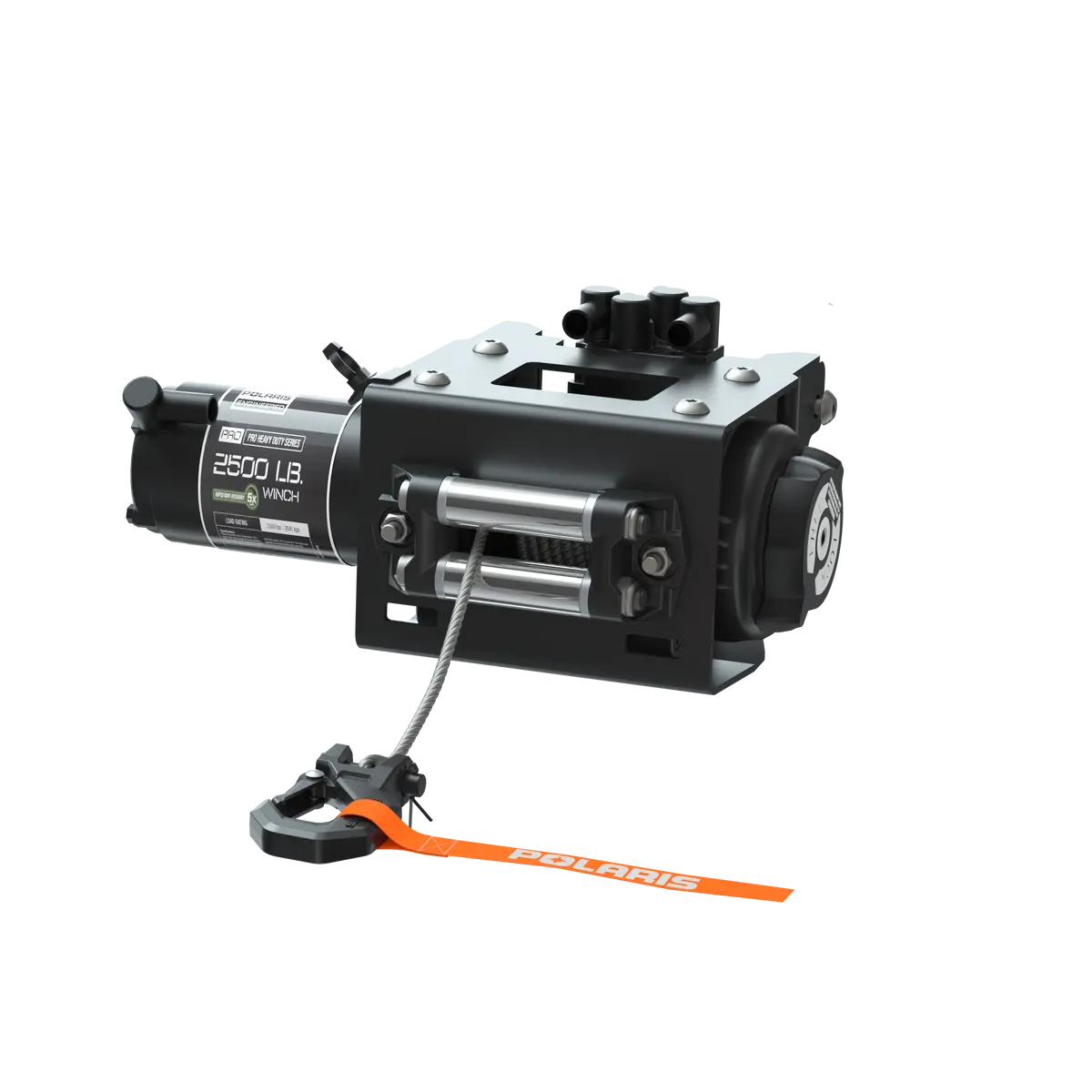 Polaris Hd 2,500 Lb. Winch With Steel Cable 2884832 1