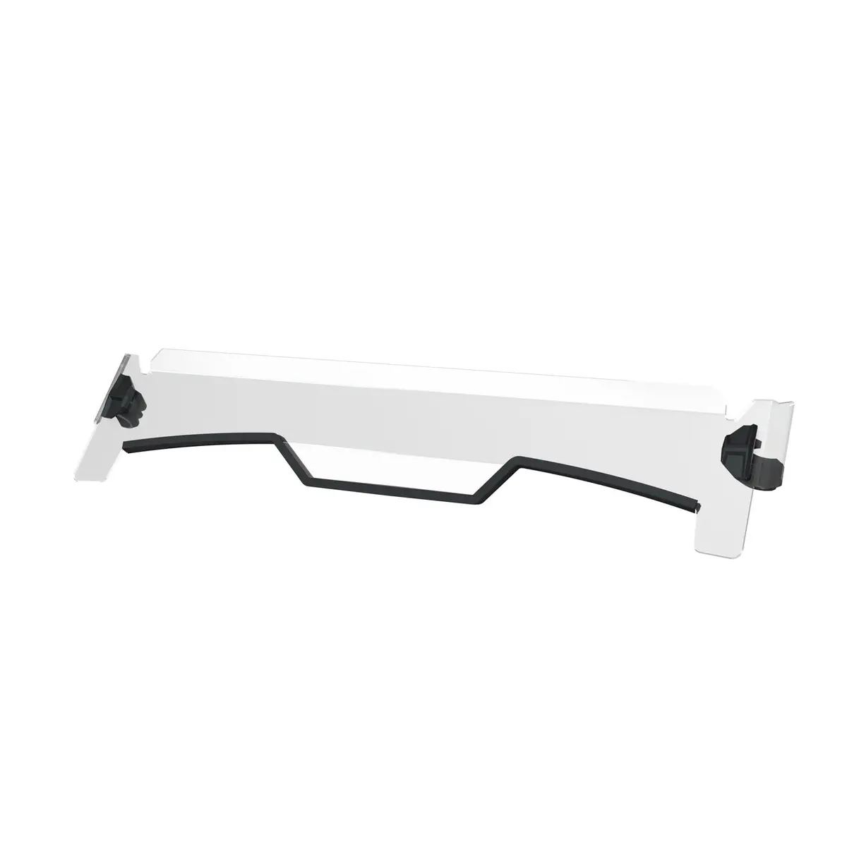 Lock & Ride Half Windshield - Hard Coat Poly 1
