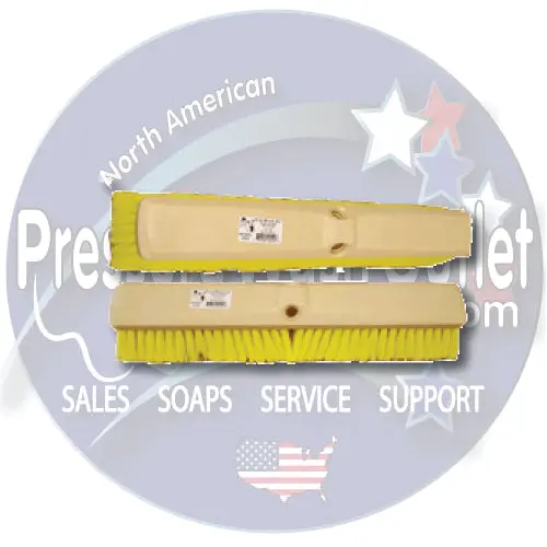 Yellow 18" Wash Brush (Nb6284) 1