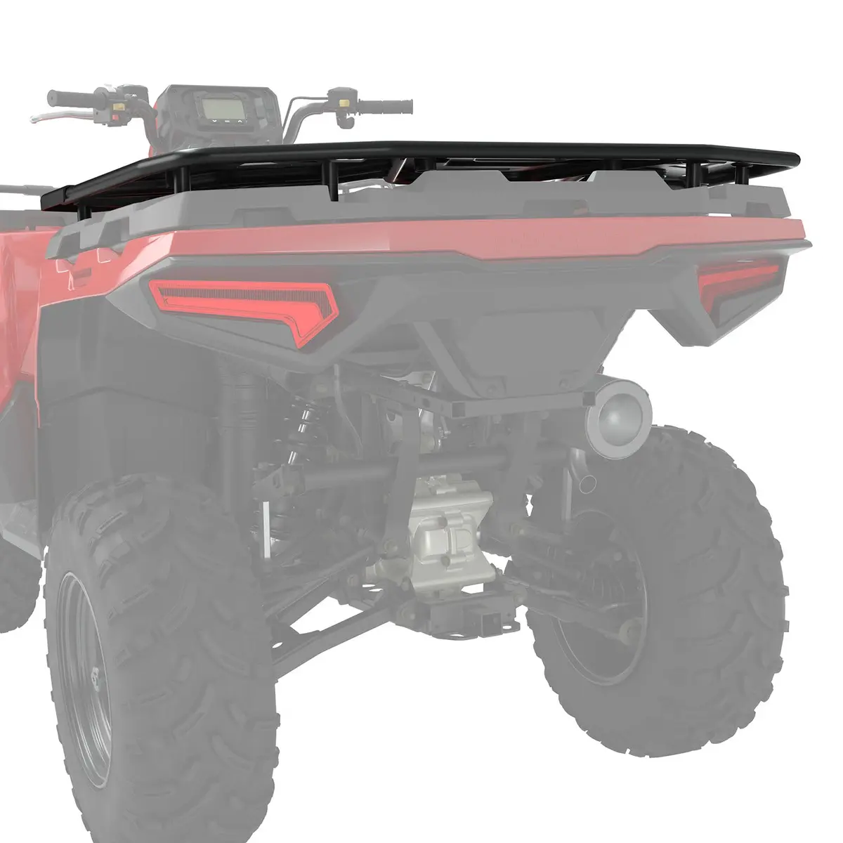 Rear Utility Rack, Black 1