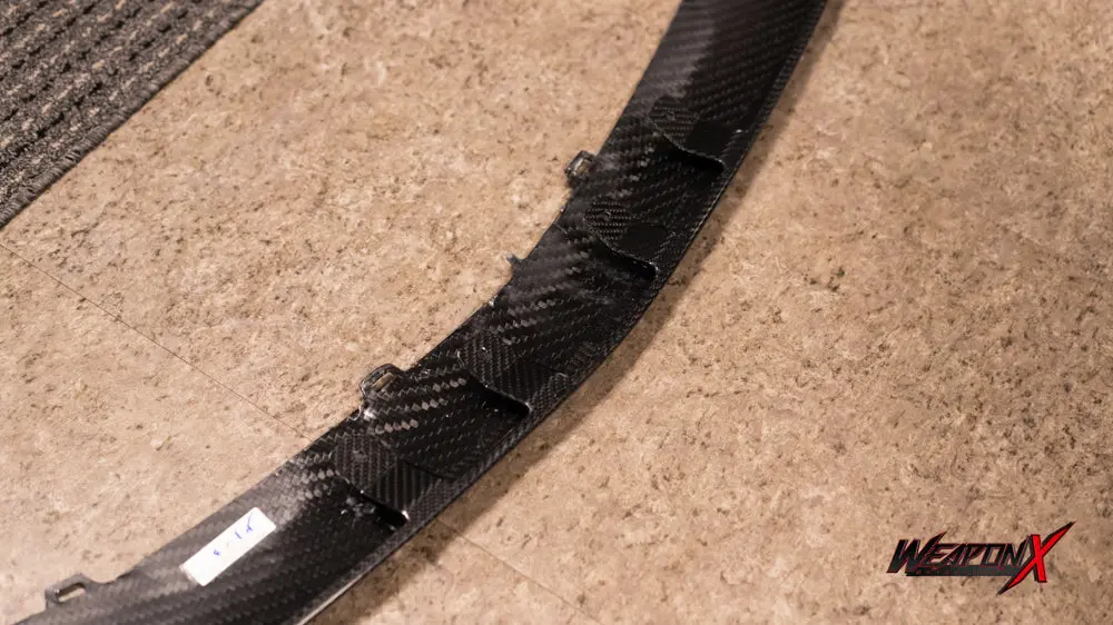 Weapon-X: Zl1 Style Splitter - Carbon Fiber  [Camaro Gen 6] 1