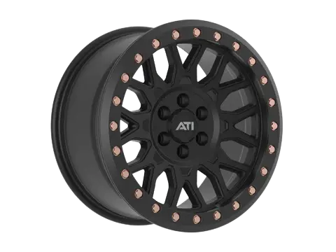 At-01 17X8.5 Hybrid Beadlock Wheel - Black (6X139.7) 1