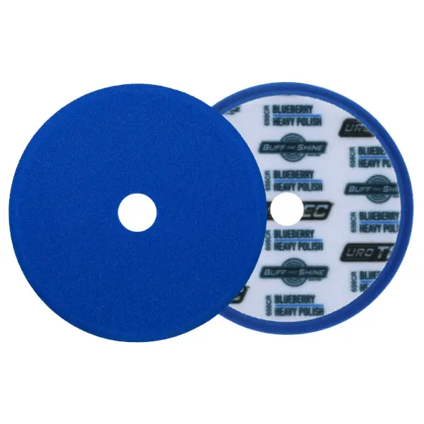 Buff And Shine Uro-Tec Blueberry Foam Pad Heavy Polishing 3