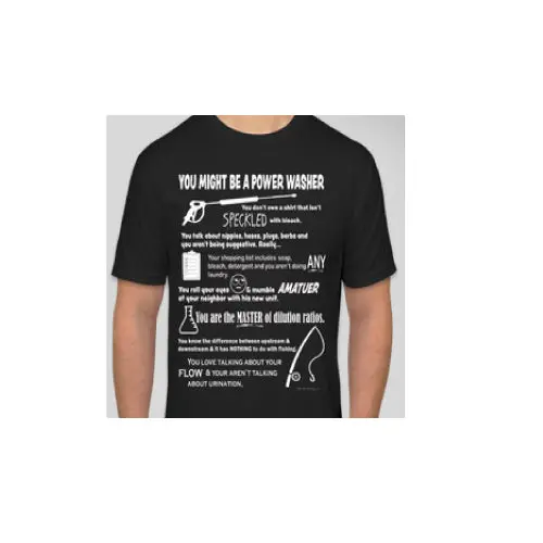 Signs You Are A Power Washer T-Shirt 1