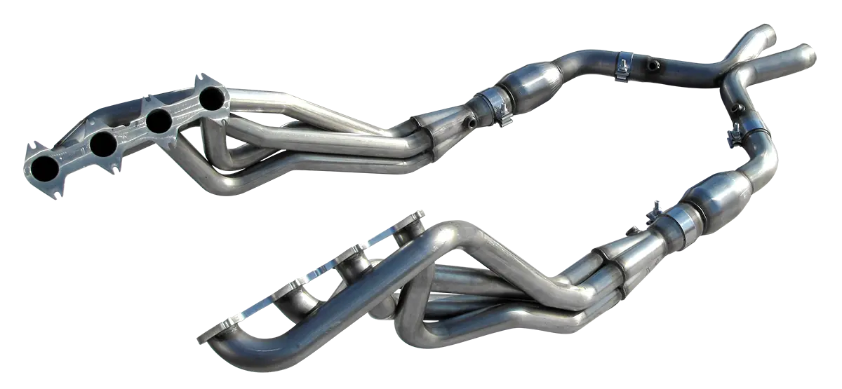 American Racing: 2005-2010 Mustang 3 Valve Long System 1-3/4 X 3" Or 1-5/8" X 2-1/2" 1