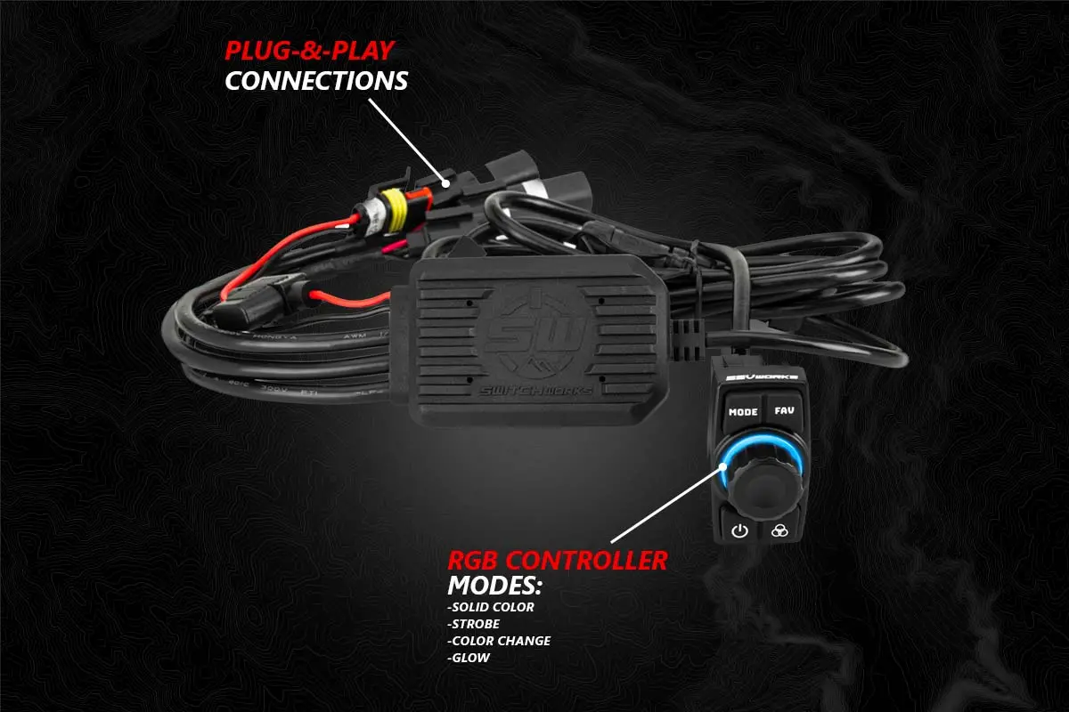 2018-2024 Polaris Ranger Xp1000 V-Spec 3-Speaker Audio System W/Jvc 2