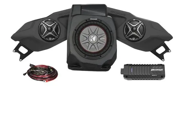 2020-2022 Polaris Rzr Pro Ssv 3-Speaker Plug-&-Play System For Ride Command 1