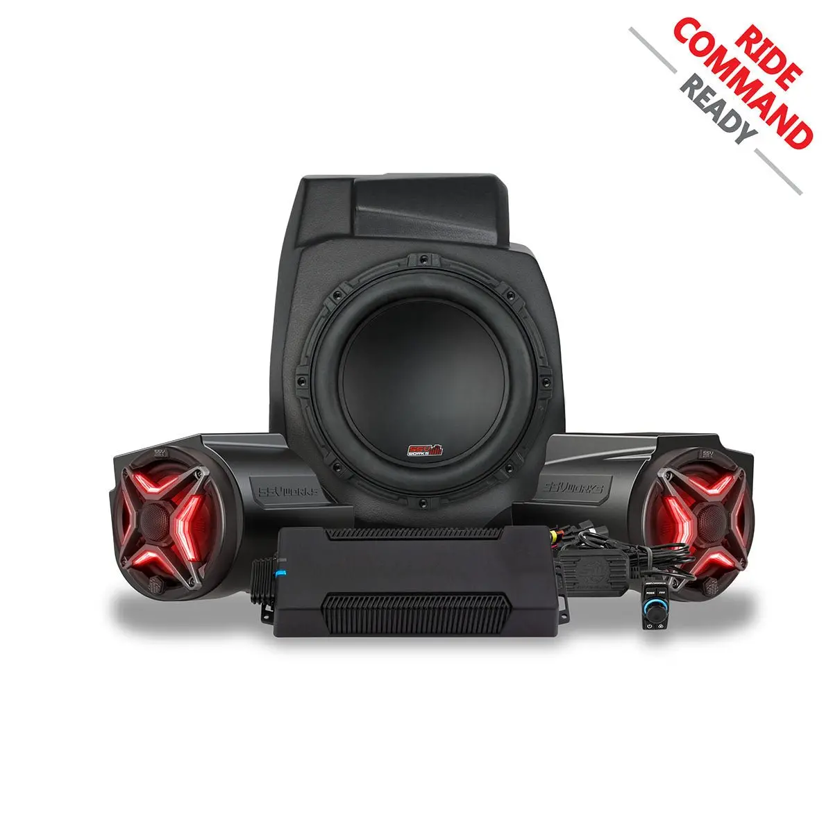 2020-2024 Polaris® Rzr Pro Series Phase-3 V-Spec 3-Speaker 1400Watt System For Ride Command 1